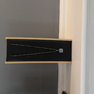 Glass Square Necklace